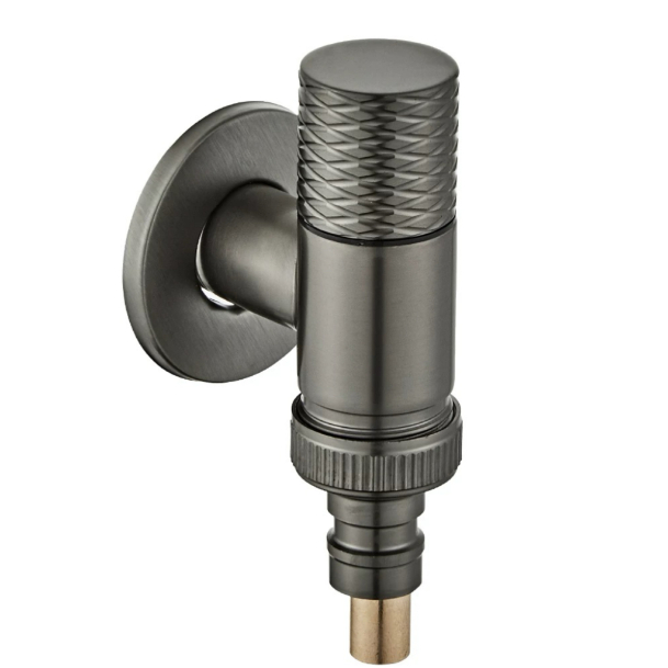 Pū Kerei Knurled Kakau Wai Whakamutu Koki Valve