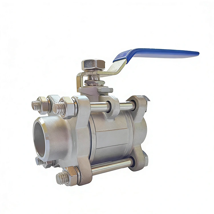 PN16 3PC Pouaka Weld Ball Valve