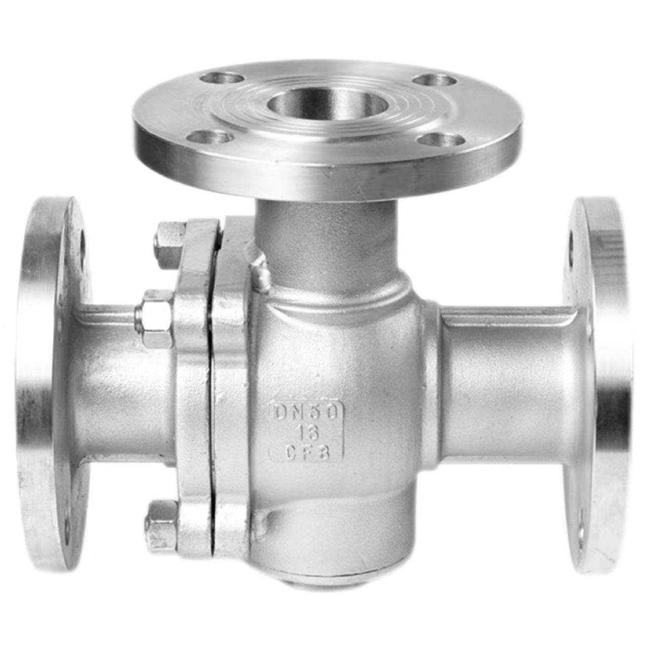 Takitoru-ara flange ball valve